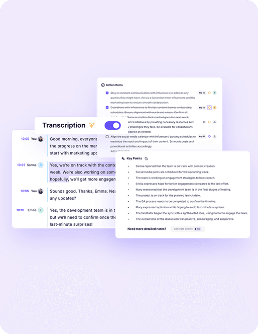 AI Notetaker + Coaching Engine